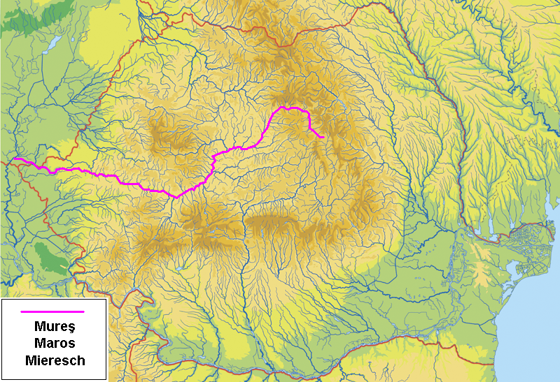 Mureș, un afluent al trecutului