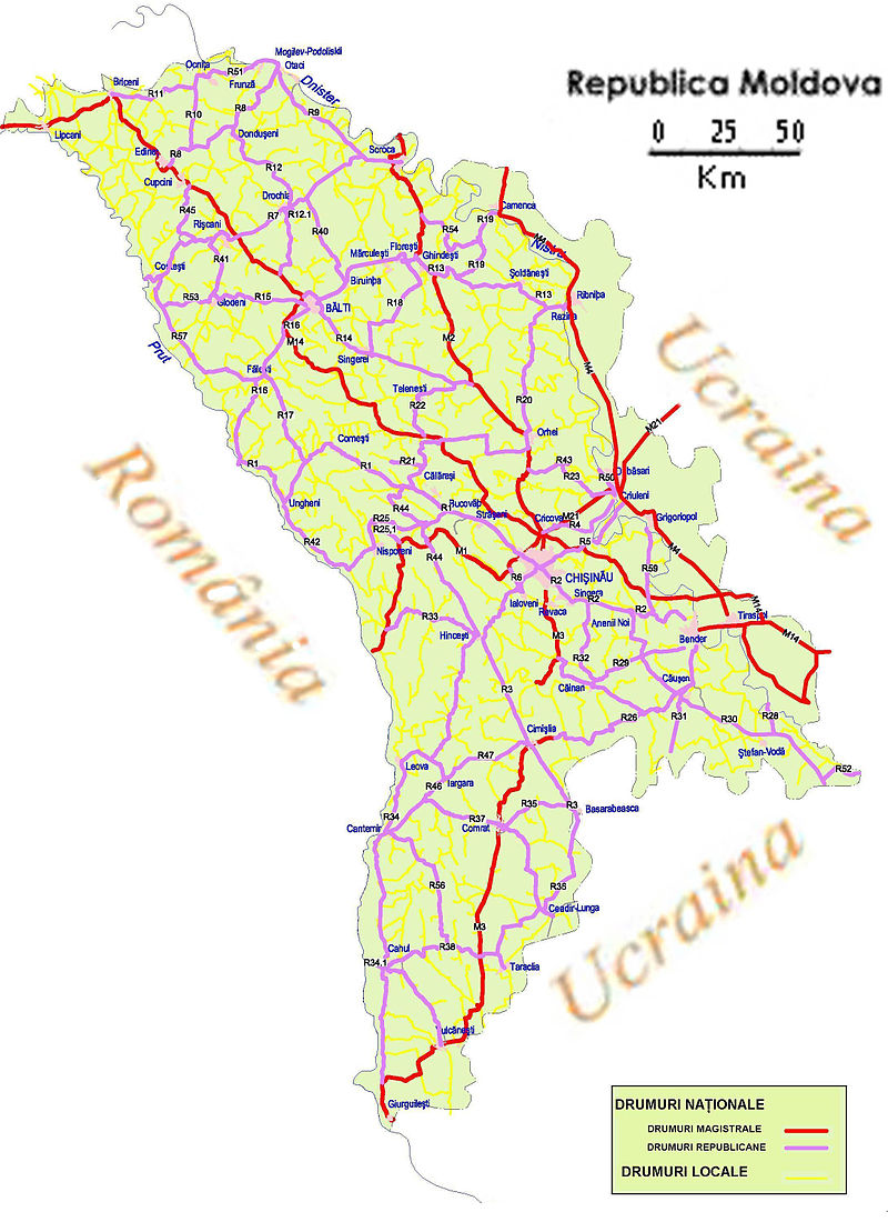 O panoramă de obiective turistice din Republica Moldova