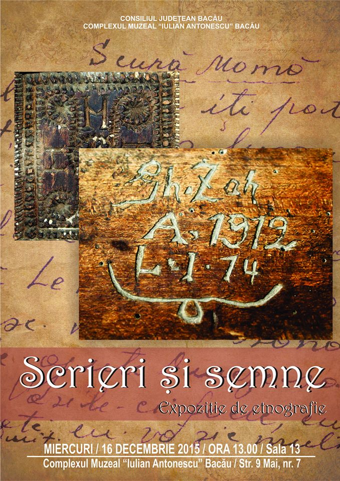 ,,Scrieri și semne” – începuturile grafiei pe plaiurile mioritice